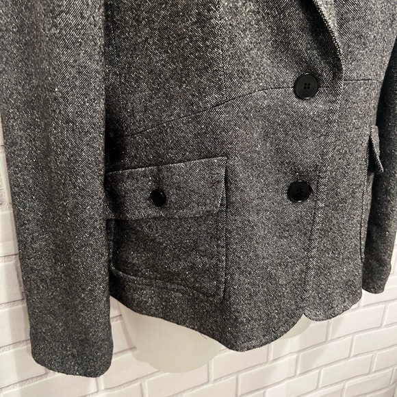 TALBOTS women gray blazer /size 8 - Picture 2 of 16